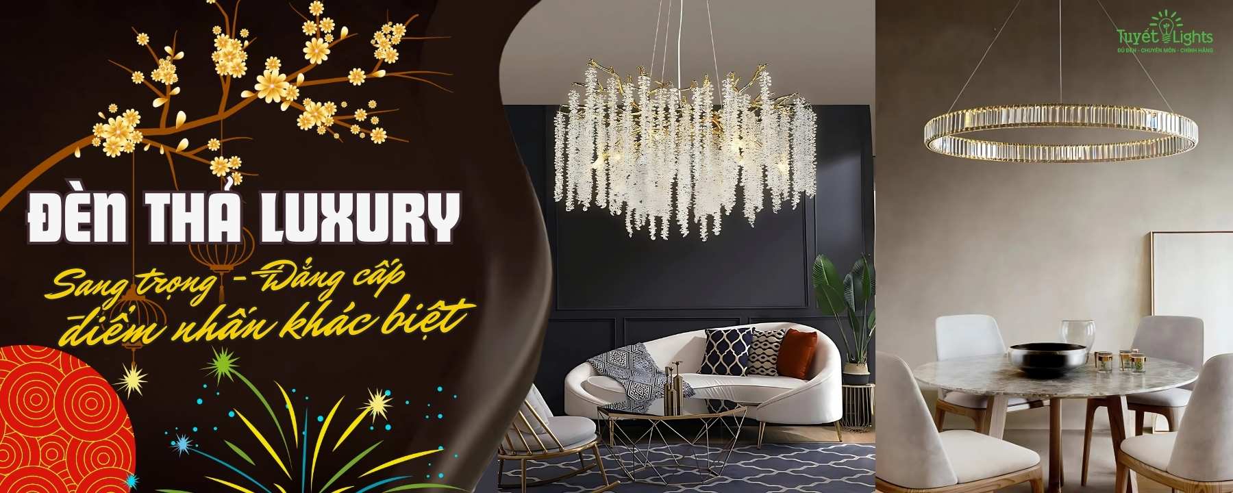 Đèn Thả Hiện Đại – Ánh Sáng Tinh Tế, Thiết Kế Thời Thượng